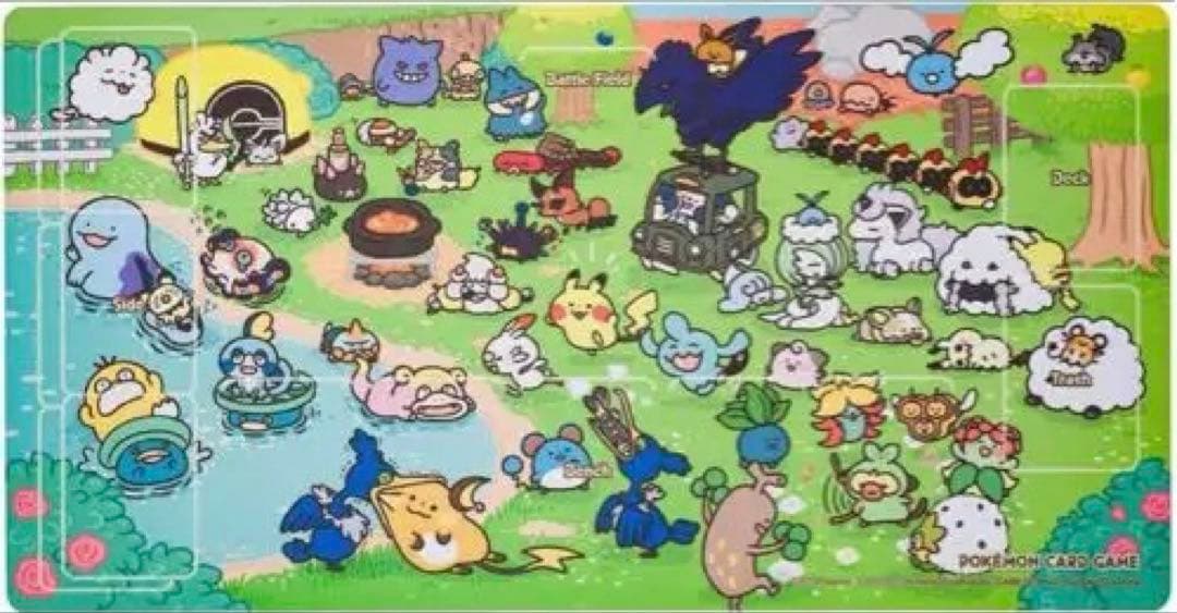 ポケモンカード ラバープレイマット　5個セット