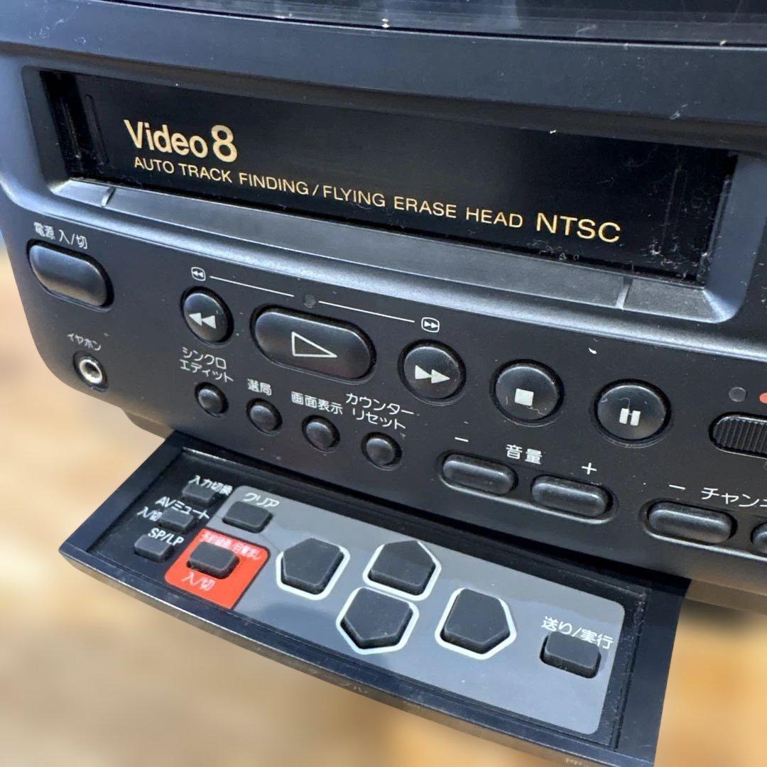 SONY Video 8 ブラウン管 車内外TV ソニー 8mm EV-DT2