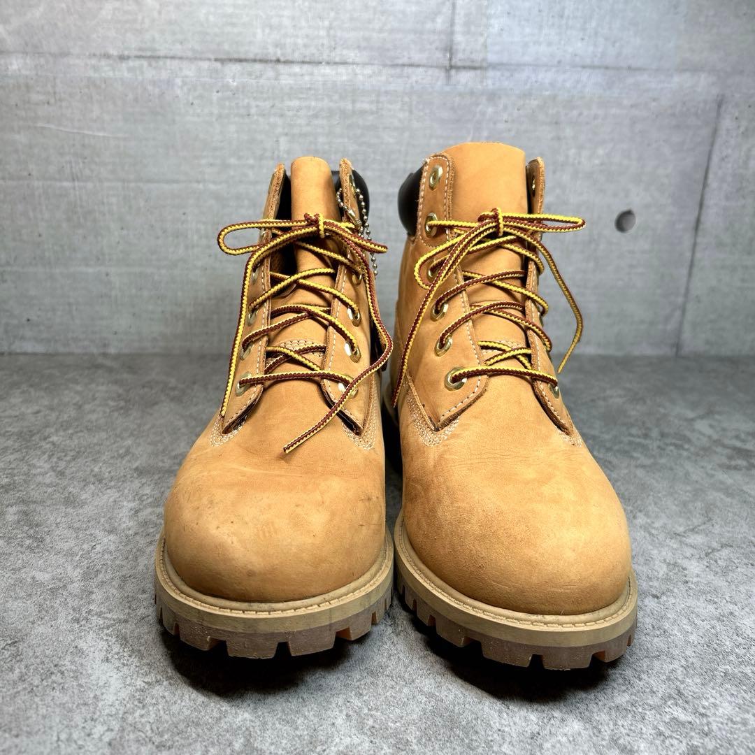 極美品✨【Timber land】12909/6インチプレミアム/イエローブーツ