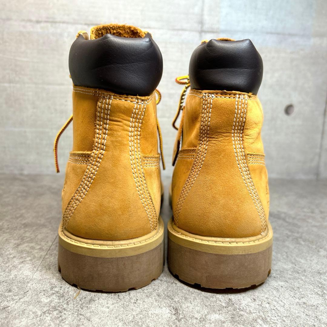 極美品✨【Timber land】12909/6インチプレミアム/イエローブーツ