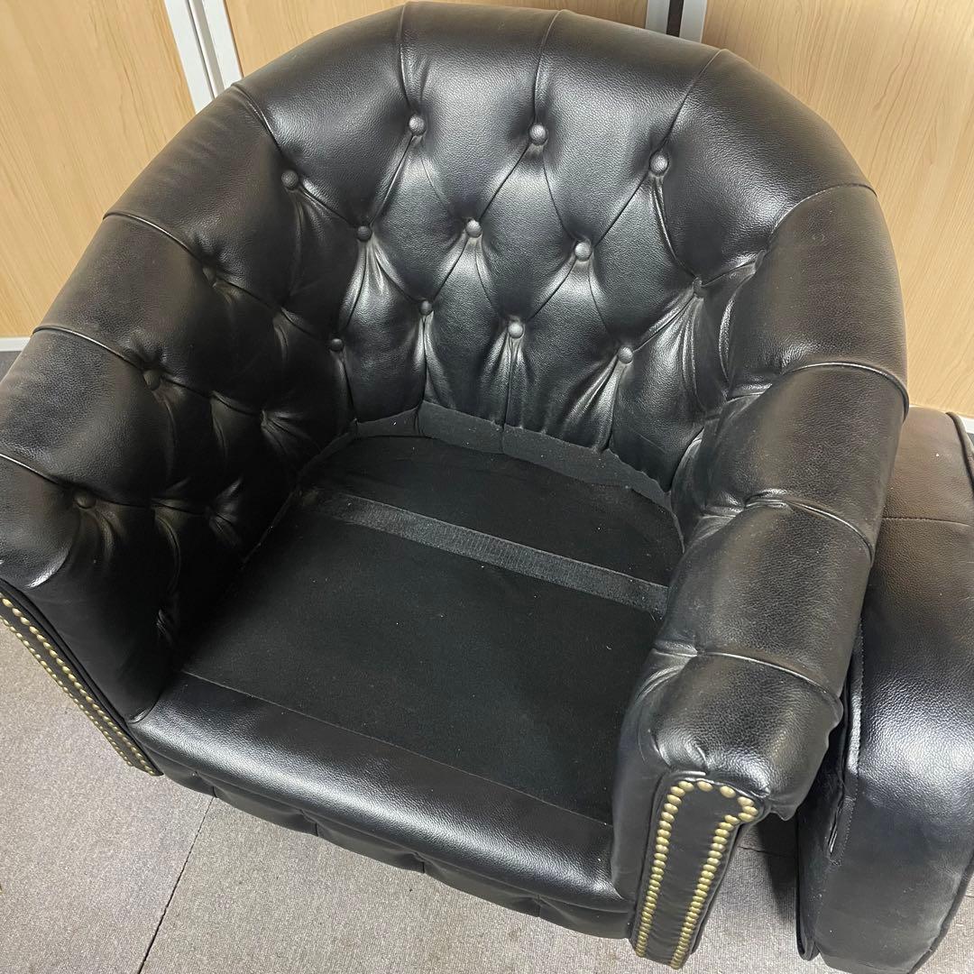 【送料込】VINCENT ヴィンセント ソファ 1人掛け アンティーク調