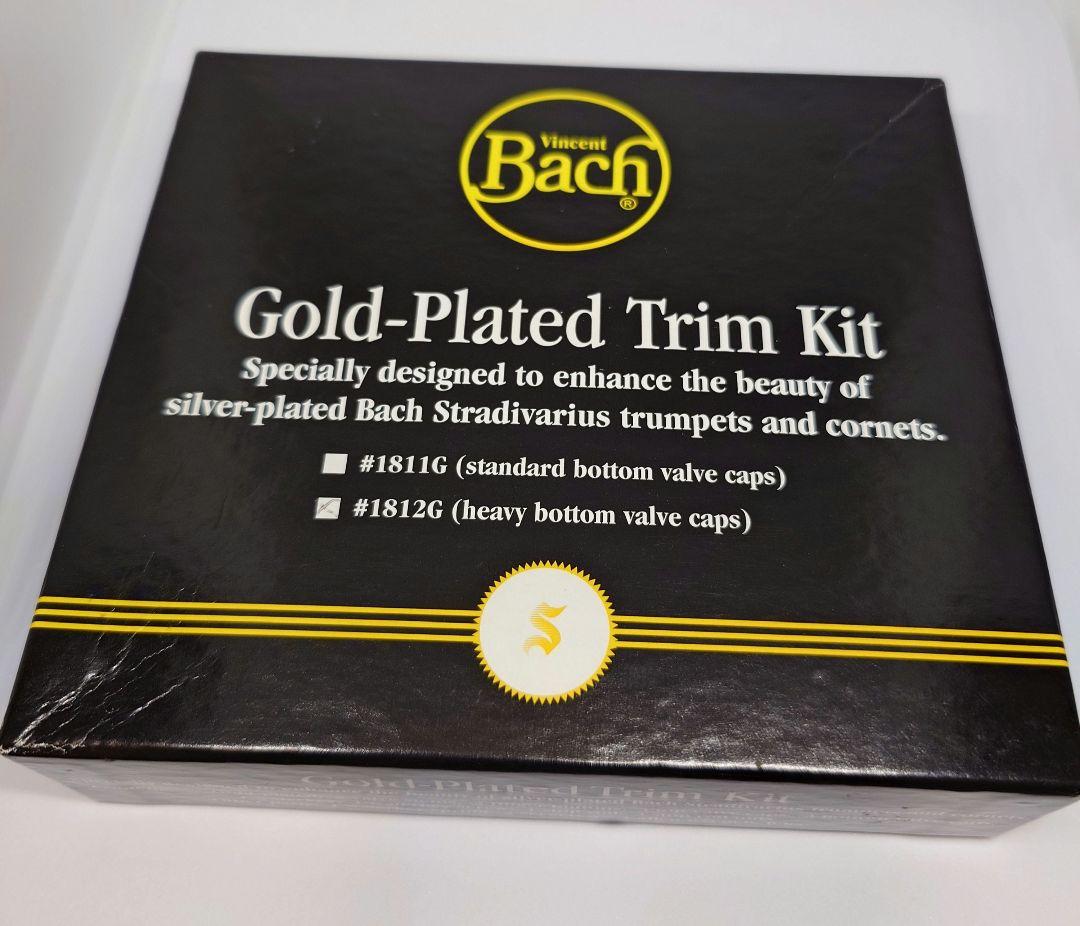 悠*様 Vincent Bach Gold-Plated Trim Kit