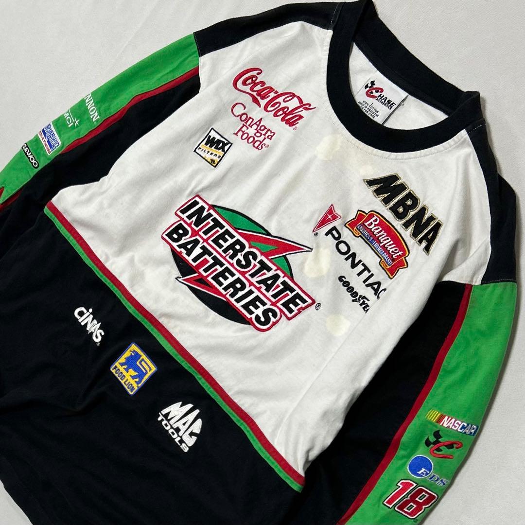 90s Chase Authentic スウェット コカコーラ NASCAR