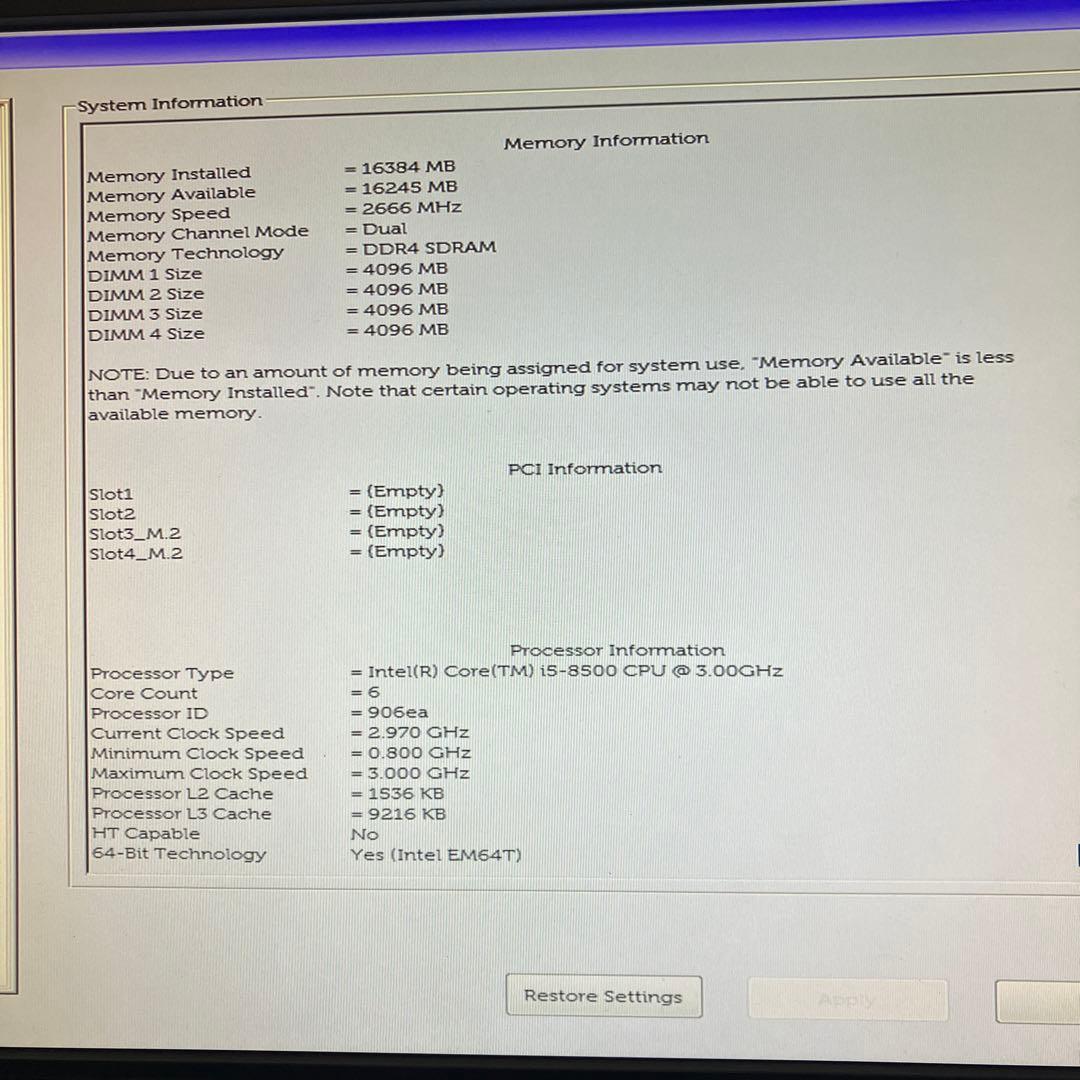 第8世代！Core i5！DELL OptiPlex 5060本体のみジャンク品