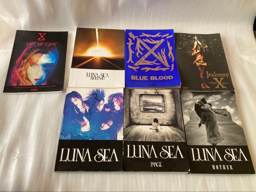 X japan LUNASEA バンドスコア各種