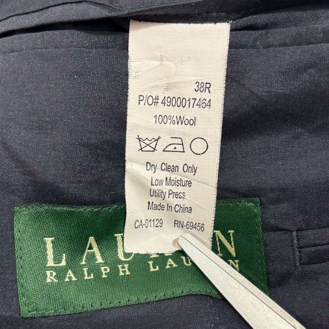 ローレンラルフローレン　紺ブレ　金ボタン　テーラードジャケット　メンズ