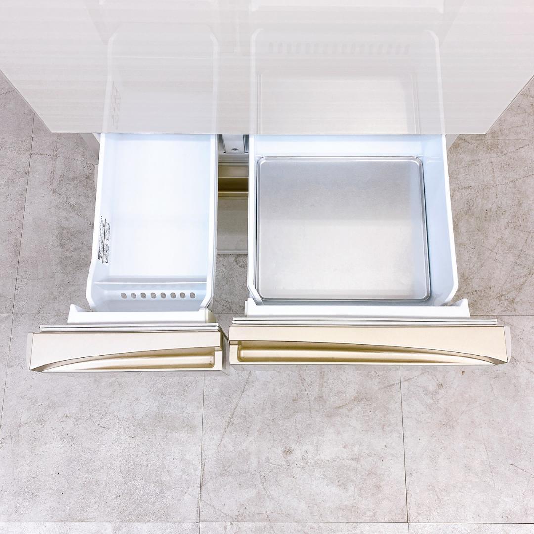 東芝 ノンフロン冷凍冷蔵庫 GR-R470GW（ZC） 465L 2019年製