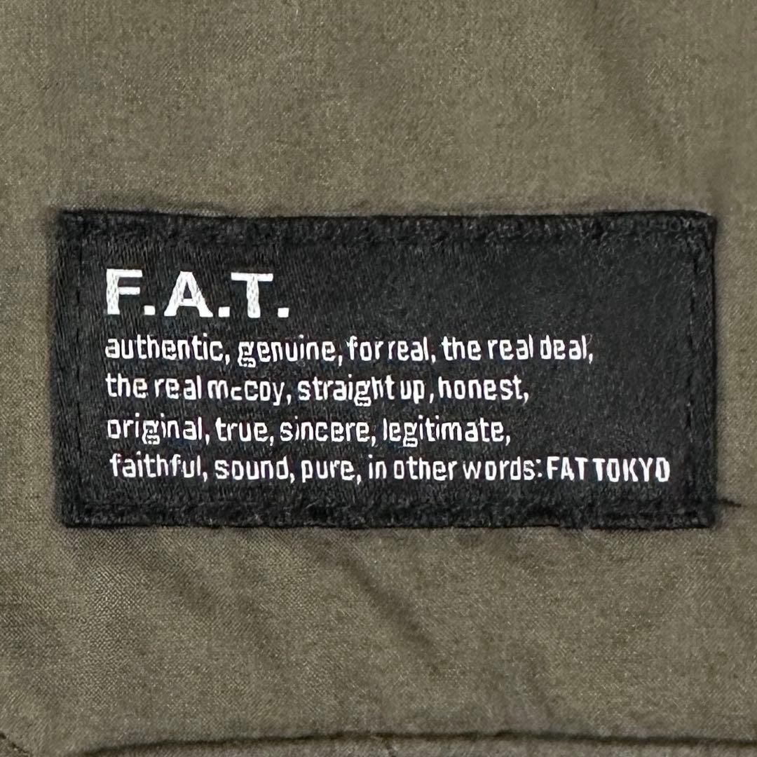 FAT GRENADE 中綿 ヘチマキルティング ミリタリーベスト ジャケット