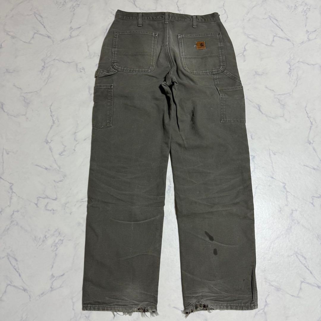 CARHARTT カーハート ペインターパンツ ダック生地 モスグリーン W32