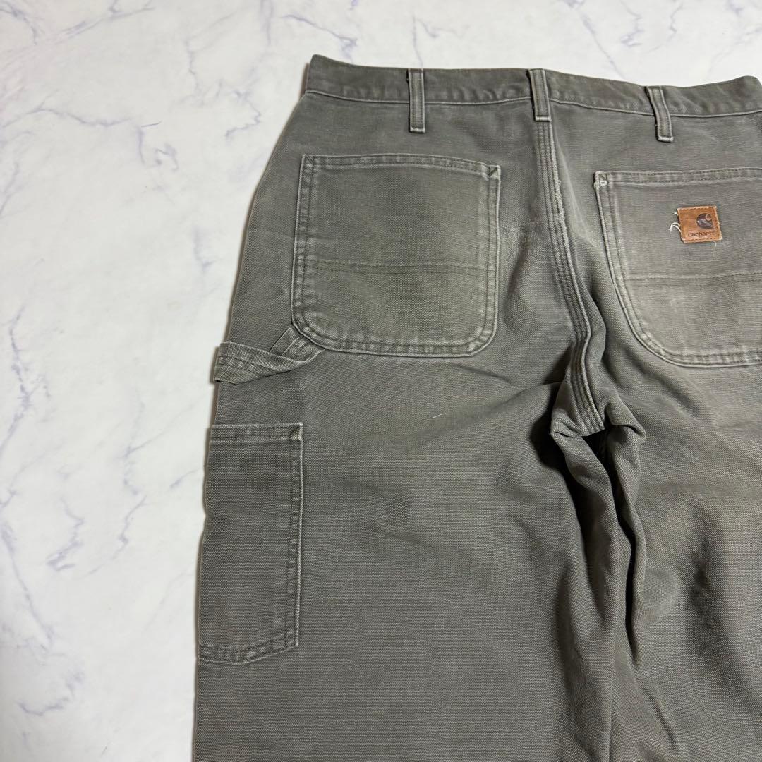 CARHARTT カーハート ペインターパンツ ダック生地 モスグリーン W32