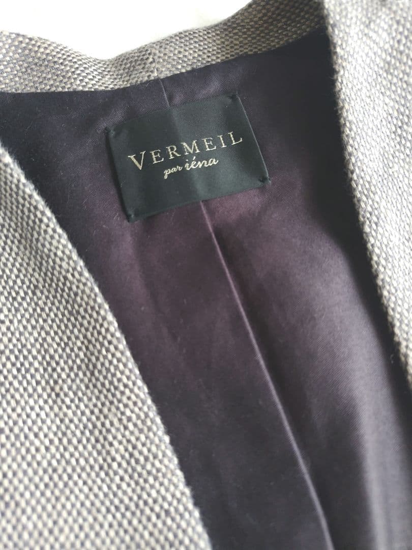 【VERMEIL par iena イエナ】リネンベスト