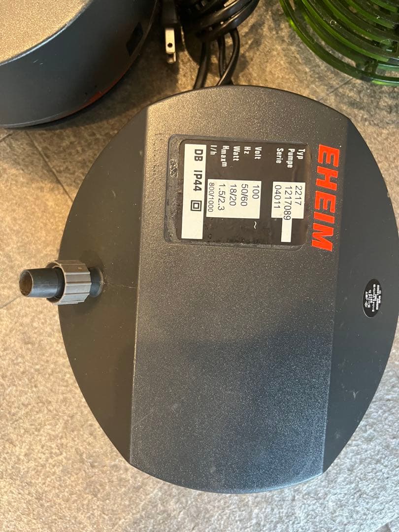 EHEIM 2217 外部フィルター×2台 まとめ売り（ろ材なし）