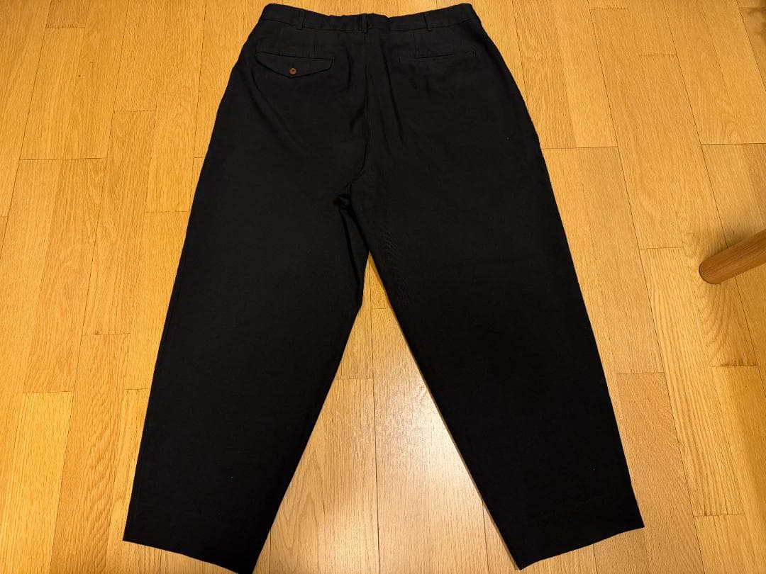 L コムデギャルソンオムドゥ ポリ縮絨パンツ