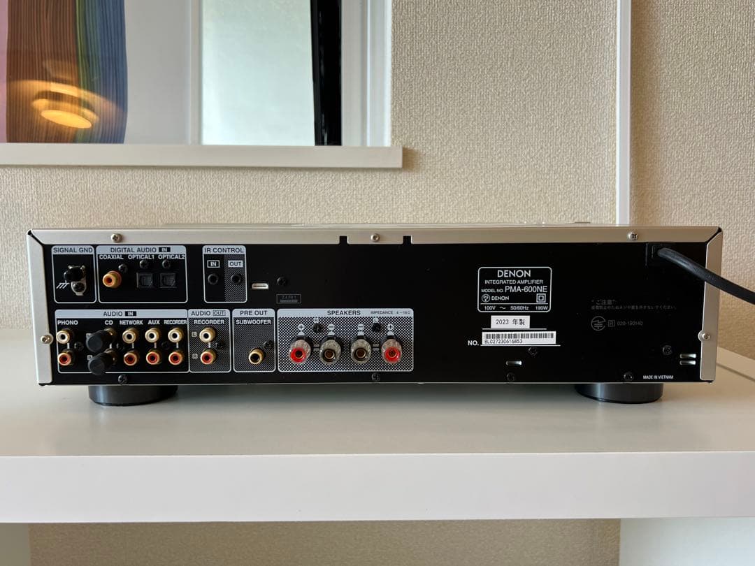 DENONアンプ PMA-600NE 2023年製