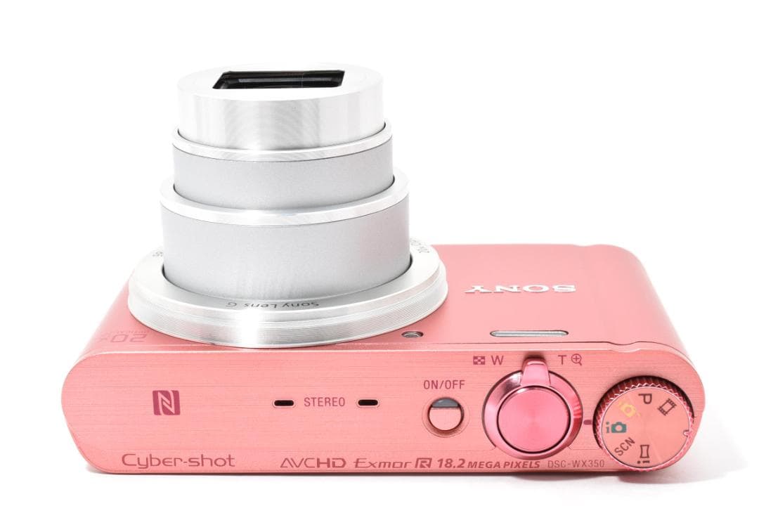 ほぼ新品 ソニー SONY Cyber-shot DSC-WX350 ピンク