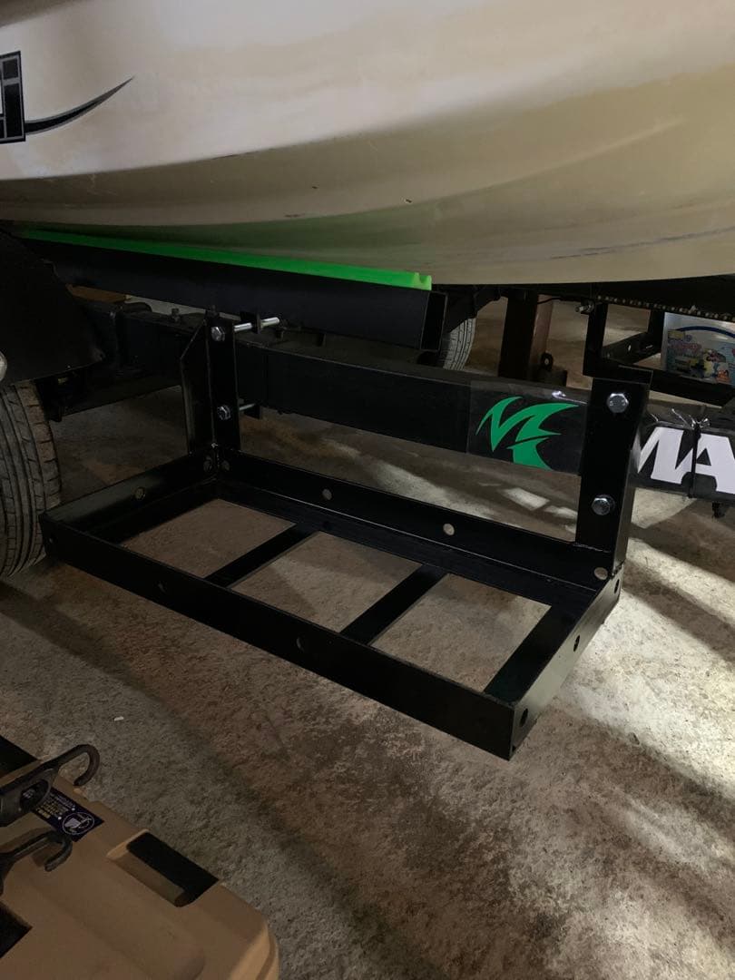 トレーラー　送料込み　携行缶ホルダー　サイドストレージ　ボックス