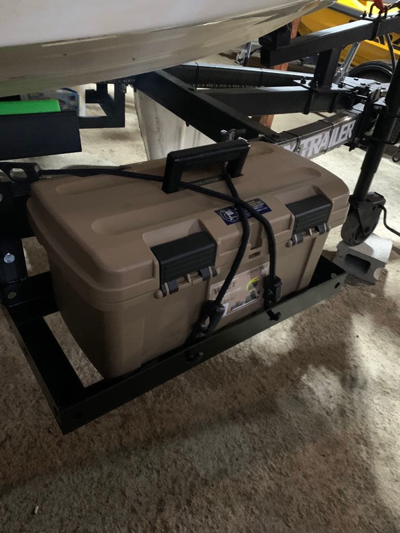 トレーラー　送料込み　携行缶ホルダー　サイドストレージ　ボックス