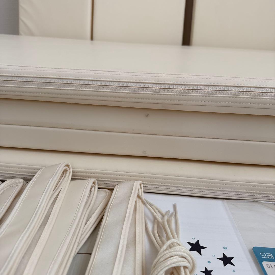 GGUMBI ベビーサークル　World Star プレイマット アイボリー