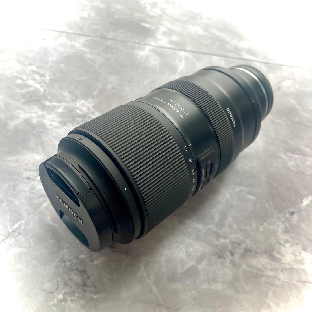 【美品】TAMRON 50-400mm F4.5-6.3＋三脚座付き