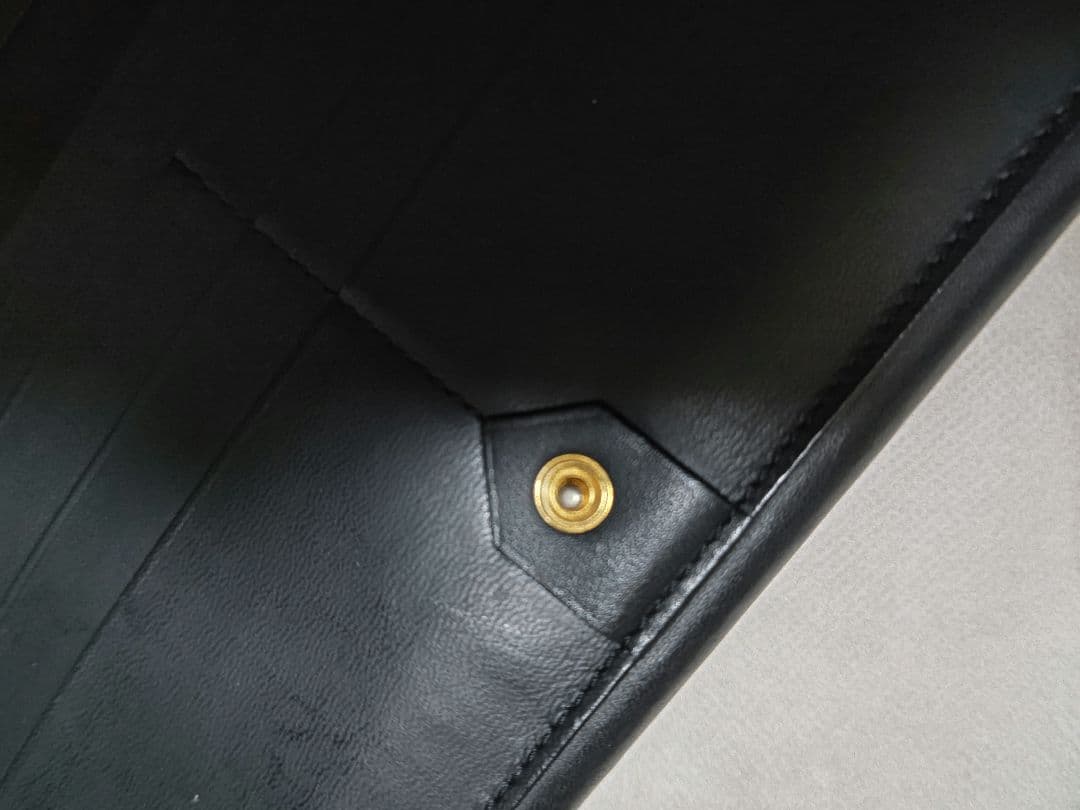 ヴェルサーチ、レオパード長財布、ビンテージ