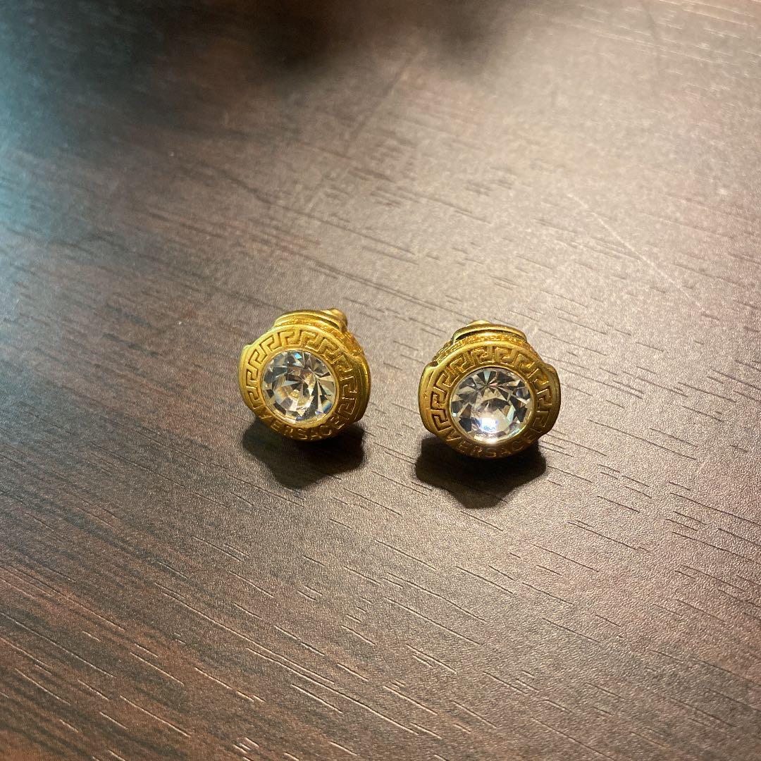 VERSACE ヴェルサーチ ピアス ヴィンテージ