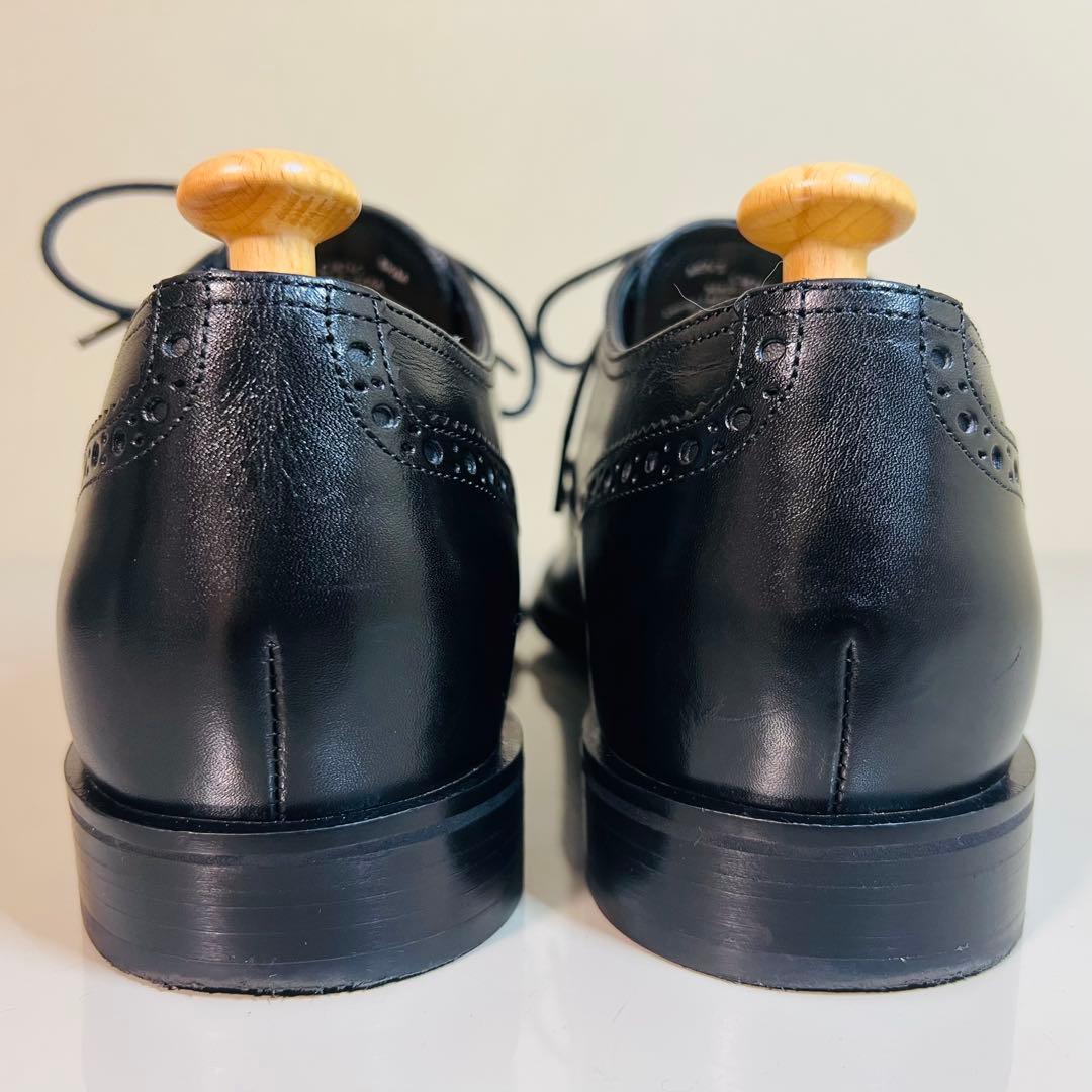 【数回使用程度】コールハーン ウイングチップ 黒 US8.5 定価46200円