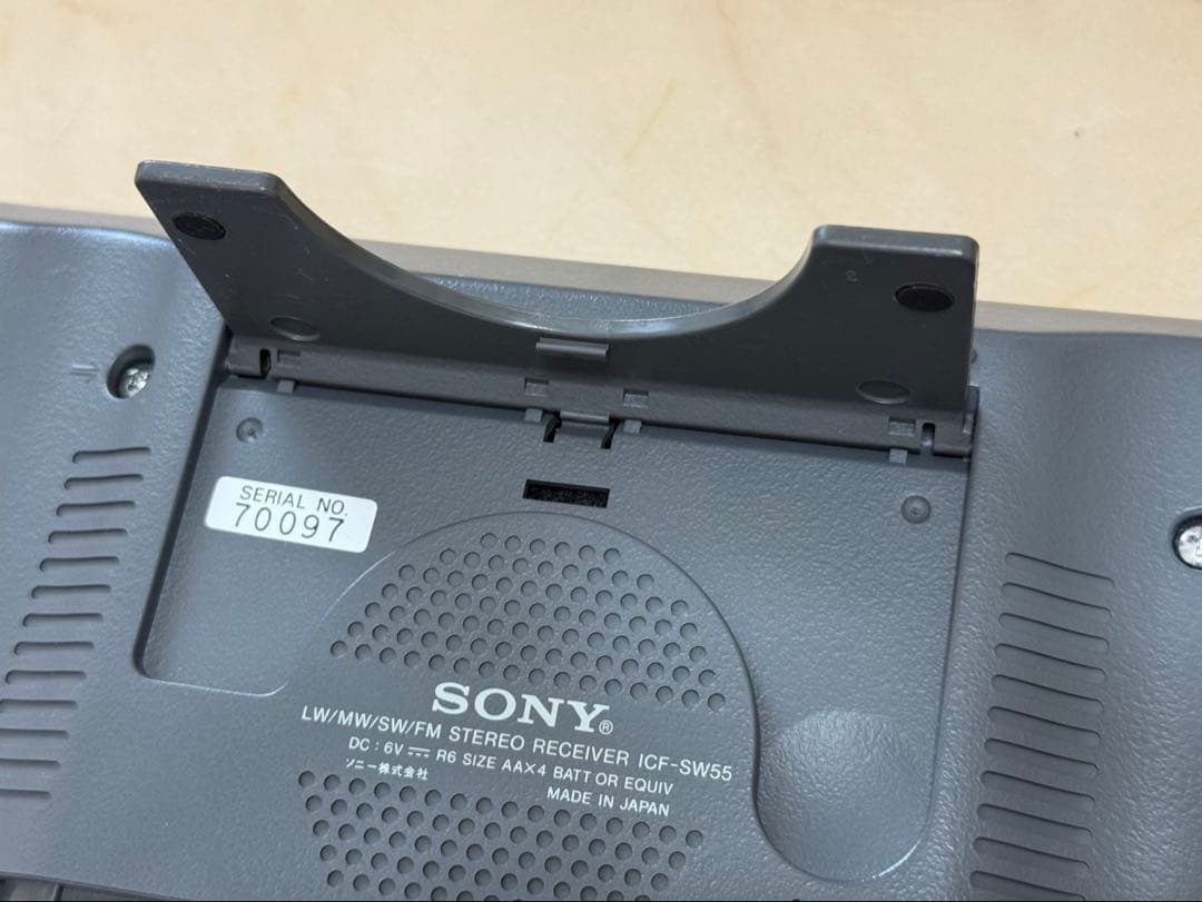 SONY ICF-SW55 BCLラジオ