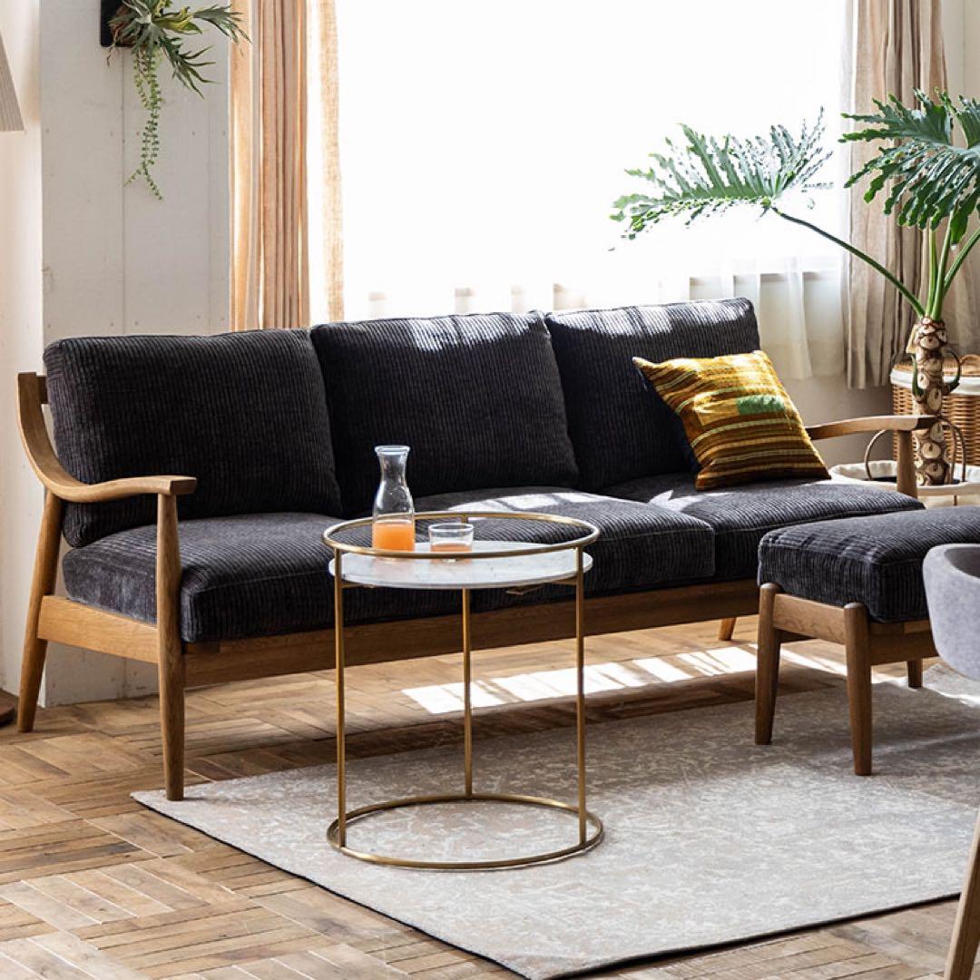 クラッシュゲート/ノットアンティークス/コーヒーテーブル/大理石/関家具