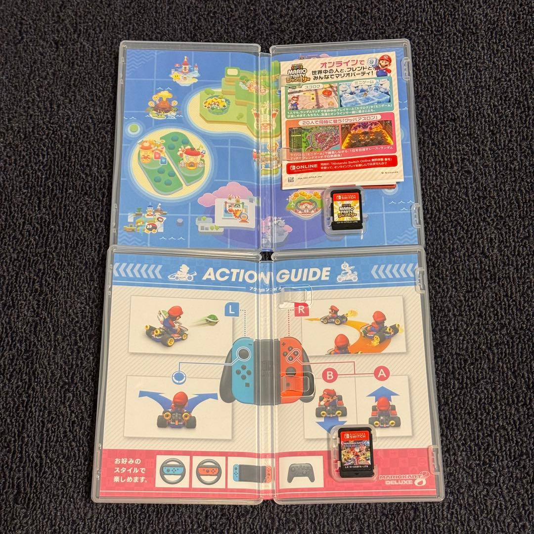 Switch スーパーマリオパーティジャンボリー マリオカート8デラックス