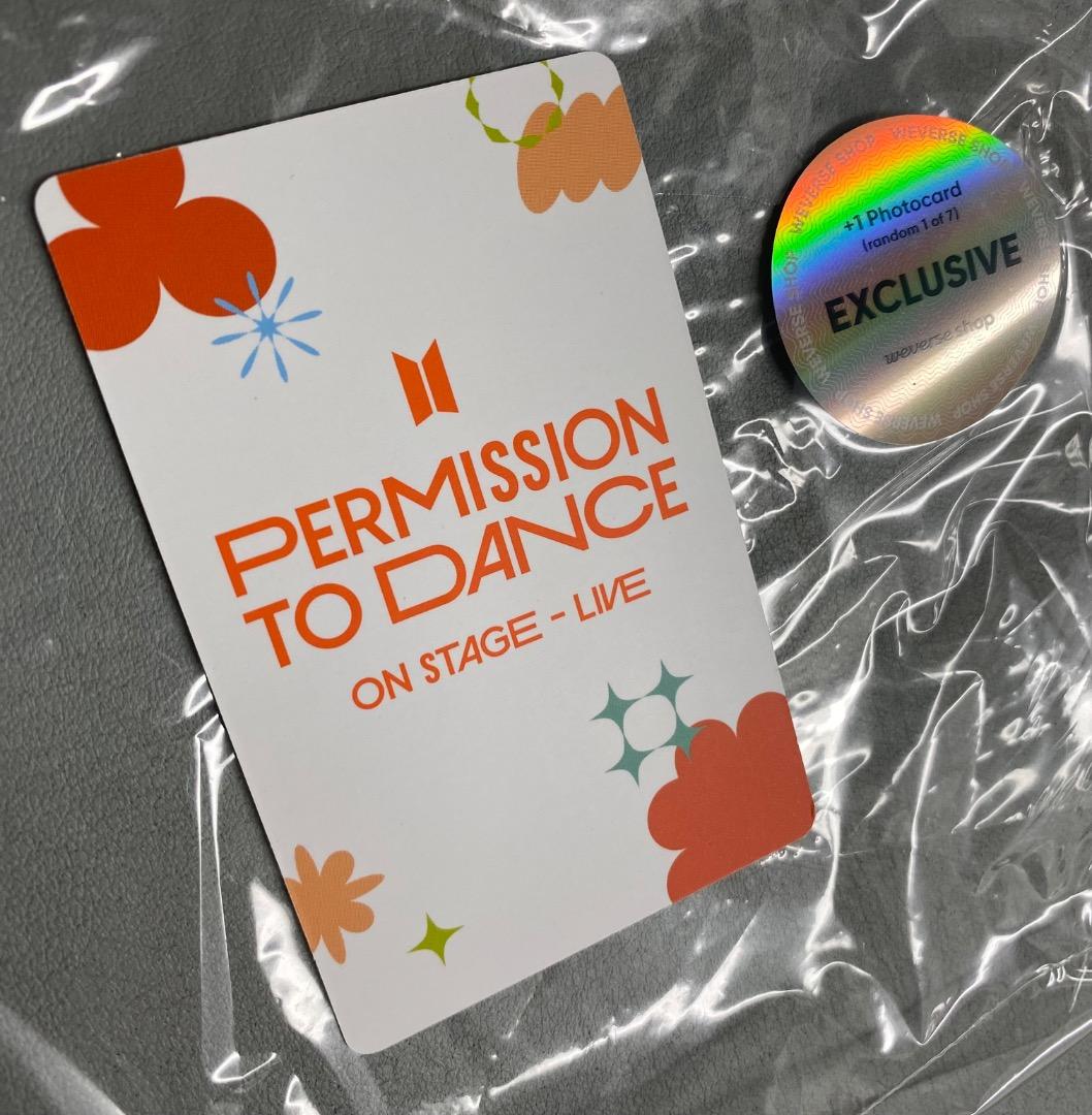 BTS PTD weverse US 特典 トレカ ジミン JIMIN