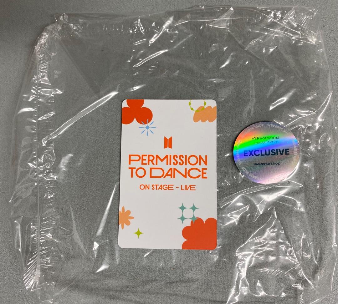 BTS PTD weverse US 特典 トレカ ジミン JIMIN