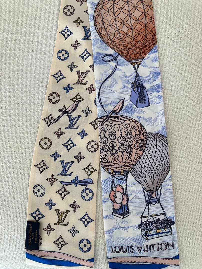 ルイ・ヴィトン シルクスカーフ 気球デザイン