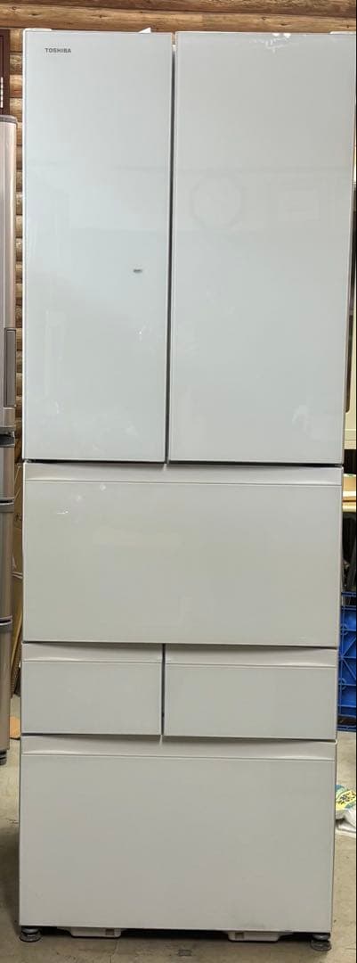 東芝/GR-R460FK-EW 冷蔵庫 VEGETAFKシリーズ グランホワイト