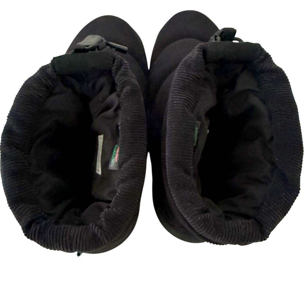 【美品】ノースフェイス　ヌプシブーツ25cmコーデュロイ　ブーティー　黒