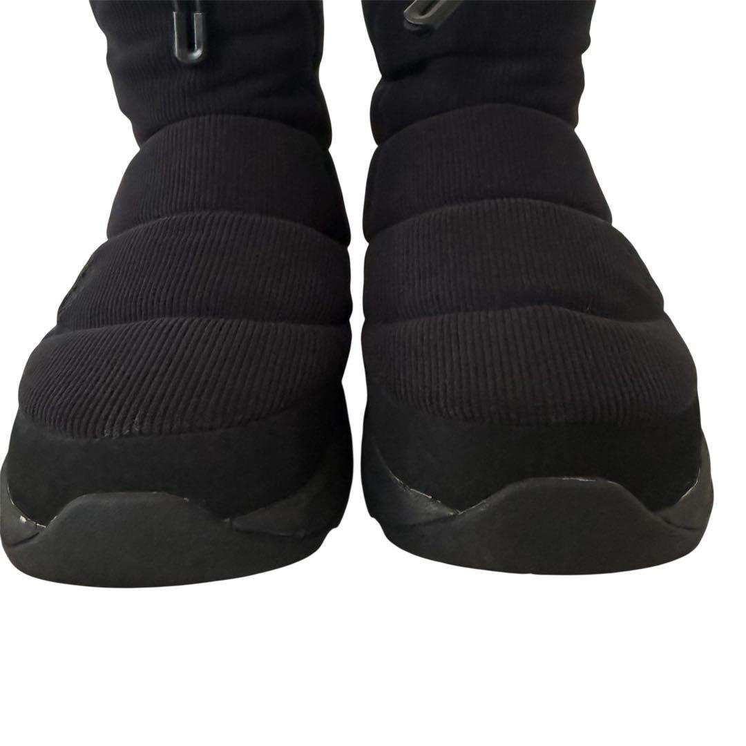 【美品】ノースフェイス　ヌプシブーツ25cmコーデュロイ　ブーティー　黒