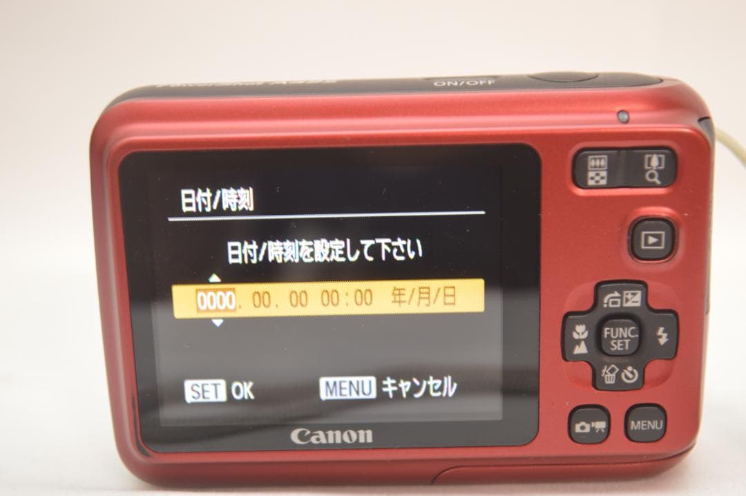 ✨未使用級美品✨ Canon Powershot A495 単三電池で動作