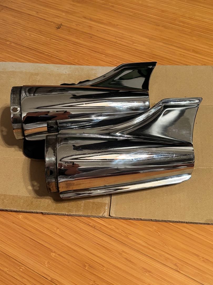 KERKERマフラー用フィッシュテールエンド　ハーレー　カーカー