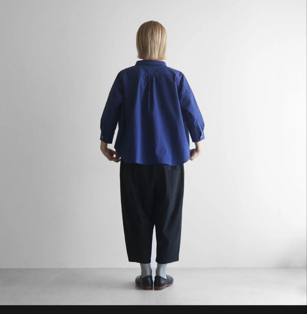 HUIS コードレーンワイドパンツ ブラック