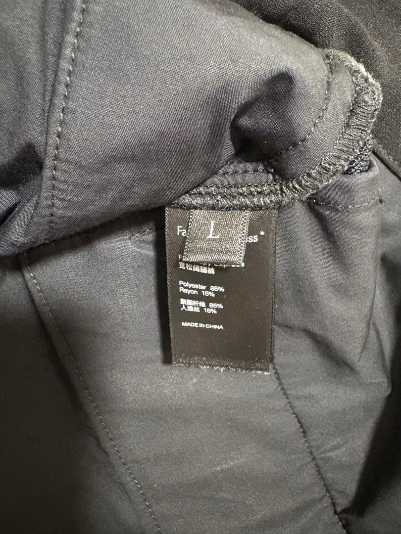 Fax Copy Express 黒 スラックス Lサイズ