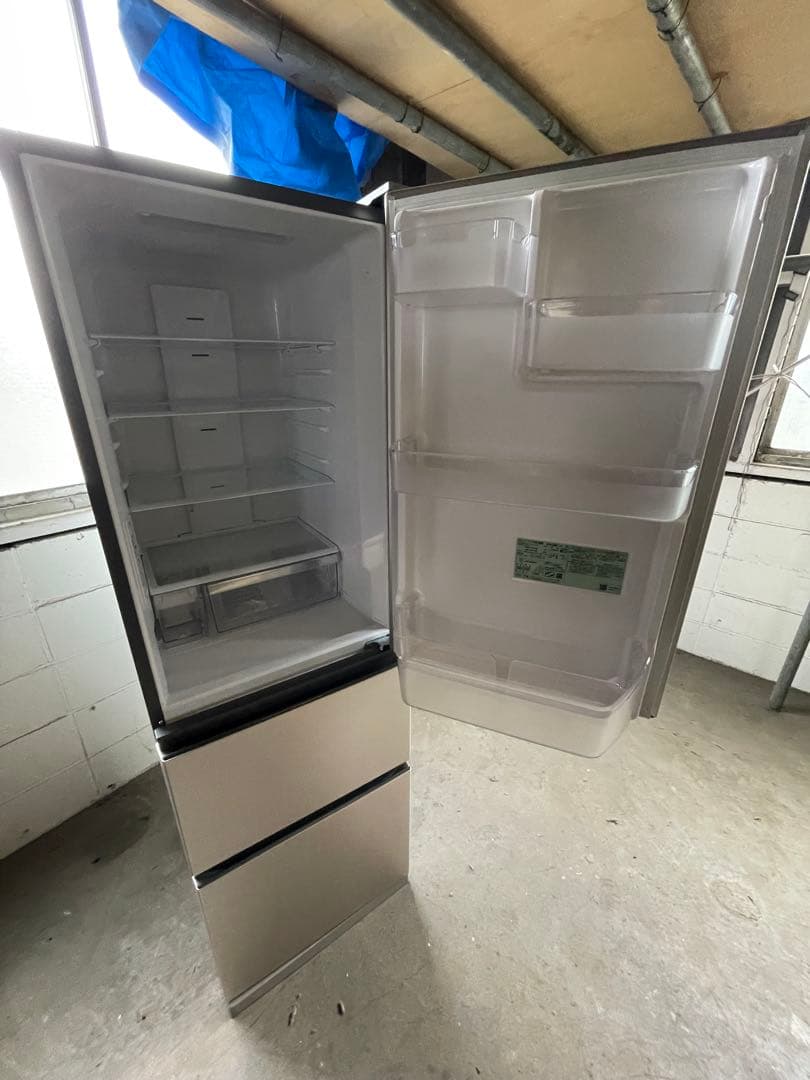 日立　3ドア冷凍冷蔵庫　315L　R-V32NV（N）