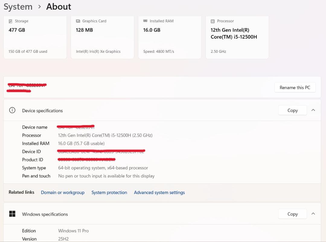 レノボ Thinkpad P15v Gen 3 優れたバッテリーと新しいSSD