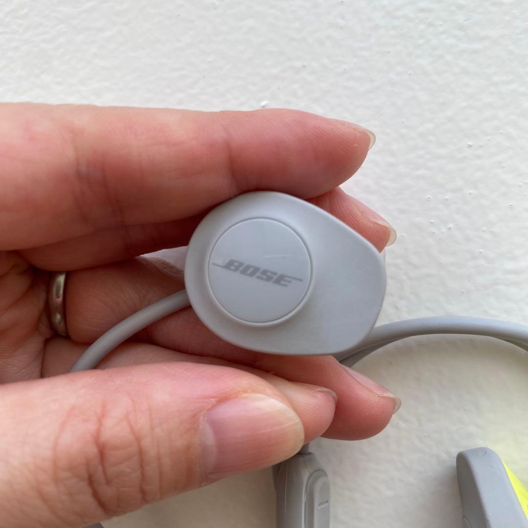 Bose SoundSport ワイヤレスイヤホン グレー・イエロー