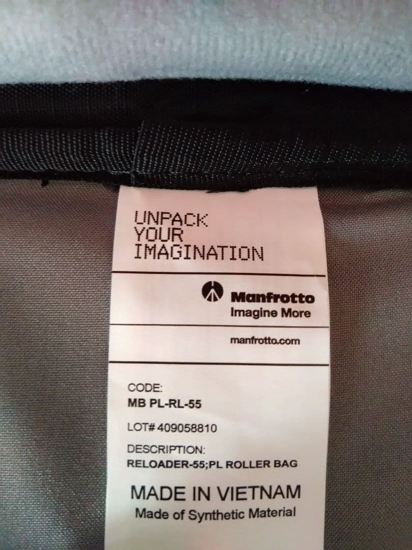 Manfrotto ローラーバッグ　PL-RL-55