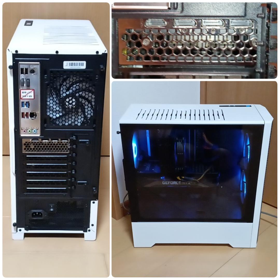 モンハンワイルズ推奨以上 美品ゲーミングPC Core-i5 RTX3070Ti