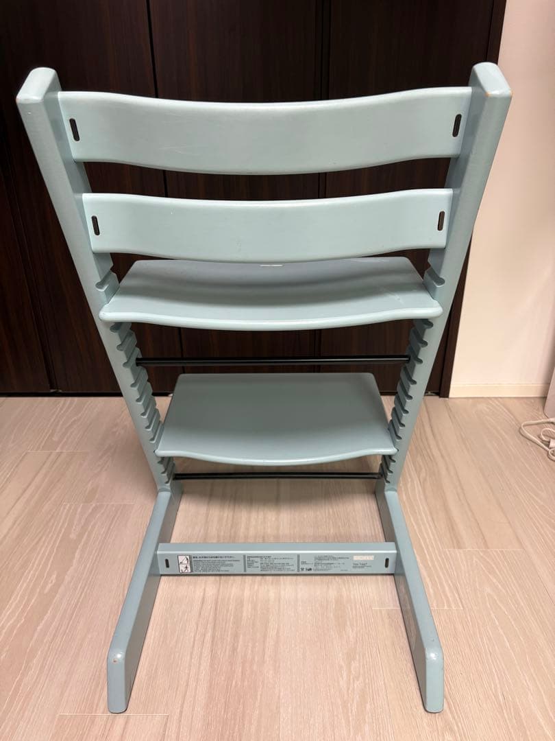 STOKKE トリップトラップチェア　アクアブルー　シリアル4