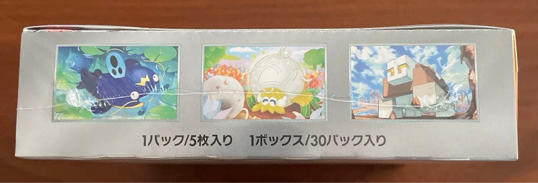 ポケカ　ポケセン産　クレイバースト　シュリンク付き　1BOX 納品書付き