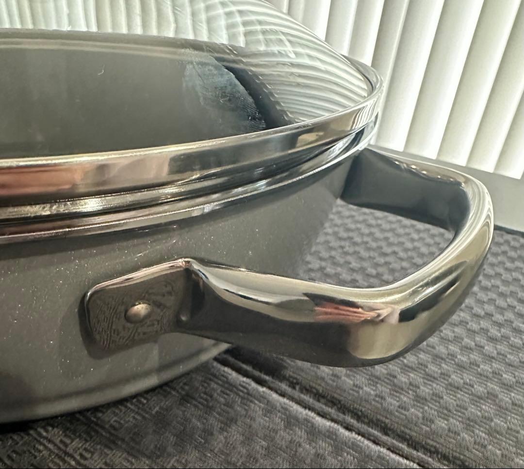 WMF Fusiontec 両手鍋 ミネラルロースター24㌢