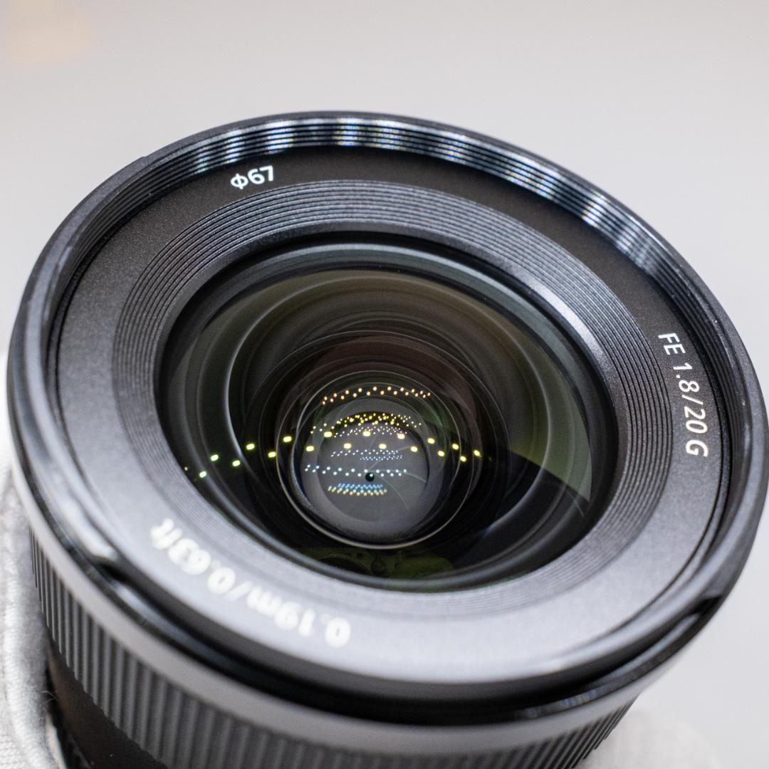 SONY FE 20mm F1.8 G SEL20F18G 使用回数少 美品