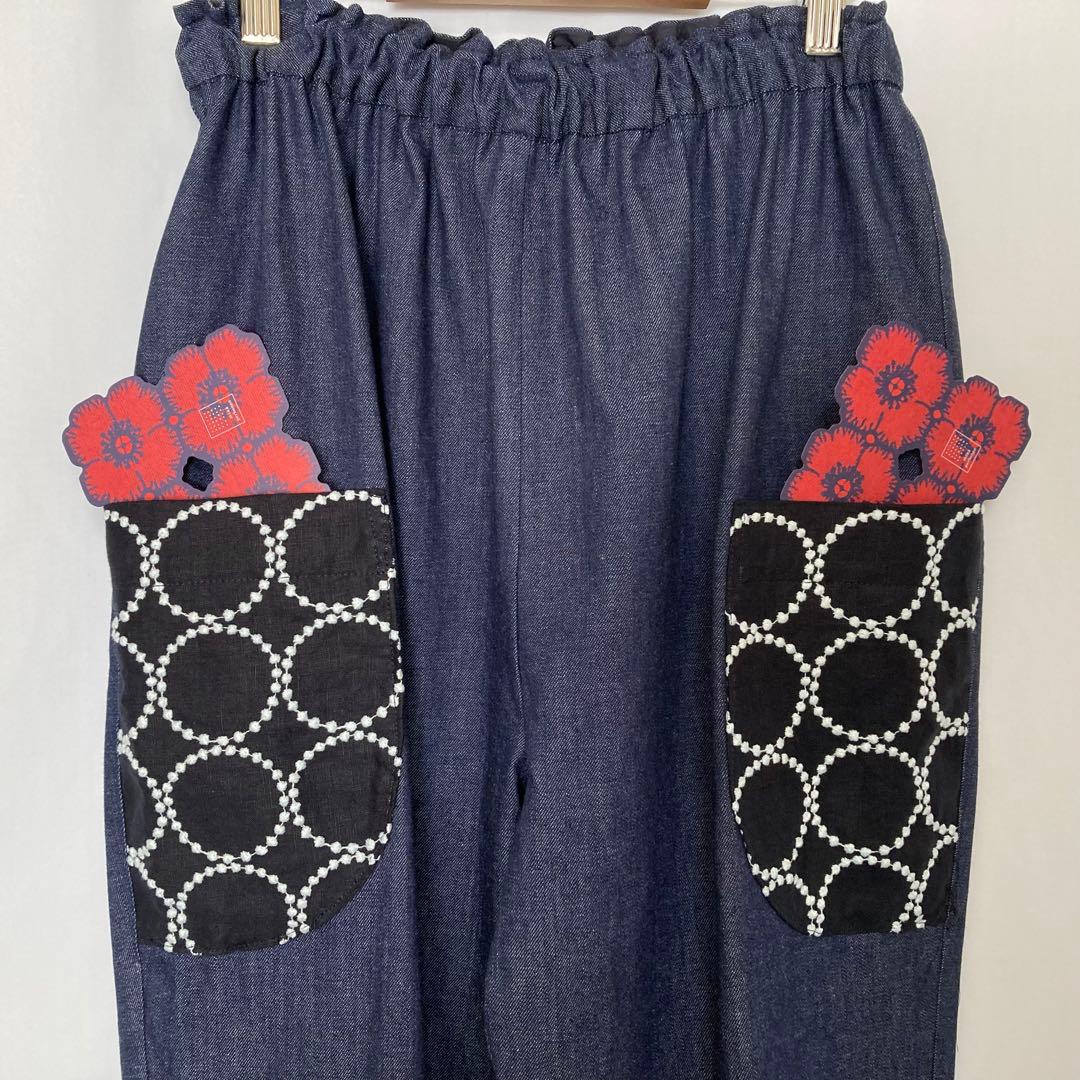 ミナペルホネン　生地一部使用　パンツ・スカート2点