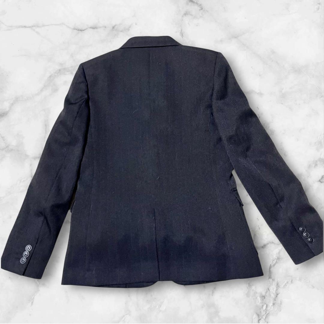 【美品】CHOPINフォーマルスーツ170男子　黒　スリーピース卒業式、発表会